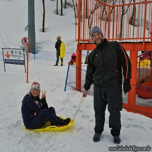 Trenó no Gala Yuzawa