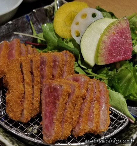 Comida do Japão: carne de Wagyu